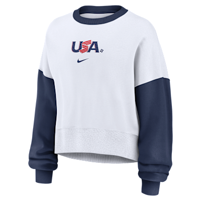 USA Baseball 2026 World Baseball Classic Women's Nike Pullover Crew