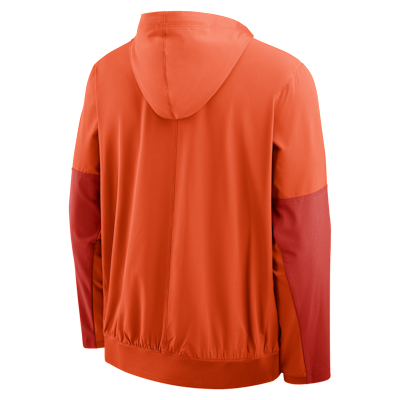 Clemson Anorak Men's Nike College 1/2-Zip Hooded Jacket
