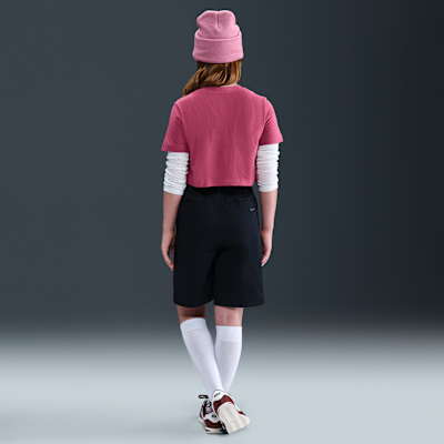 Nike Sportswear Big Kids' (Girls') Cropped T-Shirt