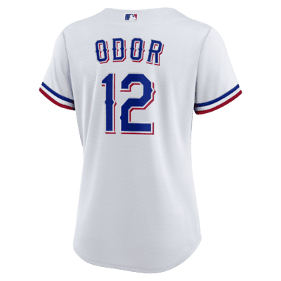 MLB Texas Rangers (Rougned Odor) Women's Replica Baseball Jersey