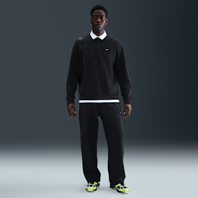 Nike Solo Swoosh Fleece-Rundhalsshirt für Herren
