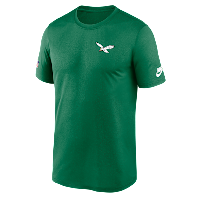 Playera Nike Dri-FIT de la NFL para hombre Philadelphia Eagles Alt Legend Small Logo