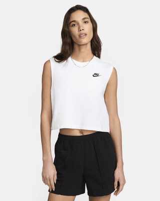 Женские  Nike Sportswear Club Sleeveless Cropped Top