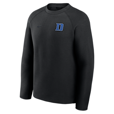 Sudadera de cuello redondo sin cierre universitaria Nike para hombre Duke Tech Fleece