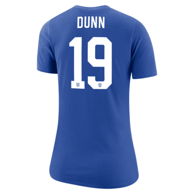 Playera de fútbol Nike para mujer Crystal Dunn USWNT