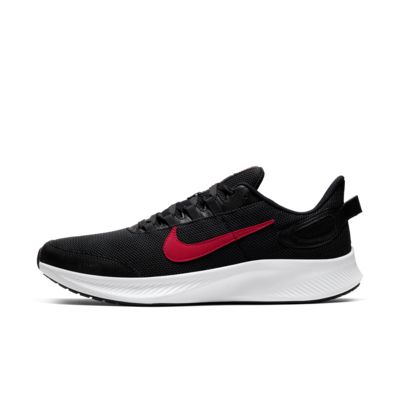 black nike running shoes