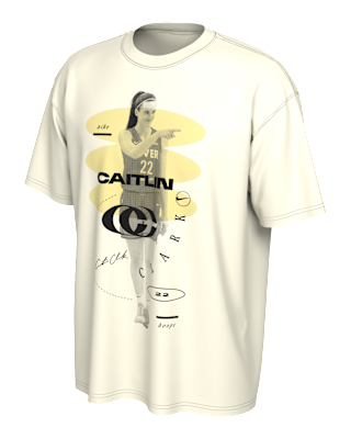 Женская футболка Caitlin Clark Logo Nike Basketball для баскетбола