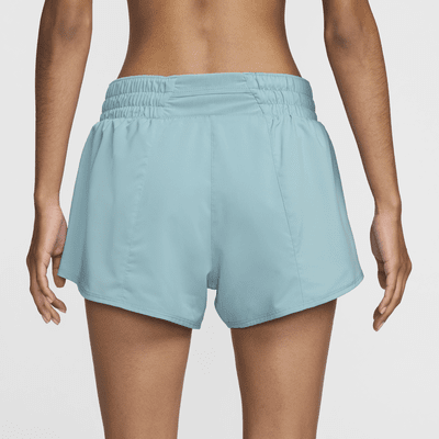 Shorts con forro de ropa interior Dri-FIT de tiro medio de 8 cm para mujer Nike One