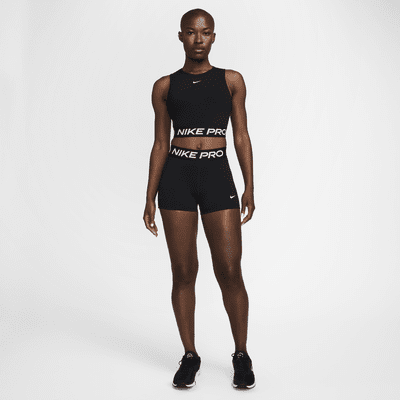 Shorts de ciclismo de tiro medio de 8 cm para mujer Nike Pro Leak Protection: Period