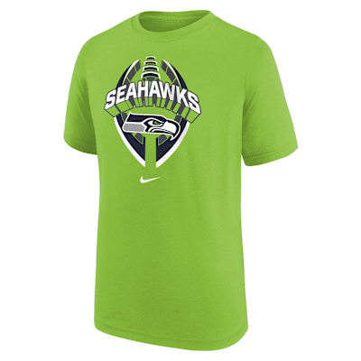 Playera Nike Dri-FIT de la NFL para niños talla grande Seattle Seahawks Legend Icon