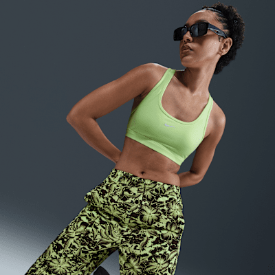 Pantalon tissé taille mi-haute à imprimé avec protection UV Nike Sportswear Windrunner pour femme