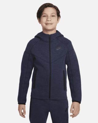 Подростковое худи Nike Sportswear Tech Fleece Big Kids' (Boys') Full-Zip Hoodie