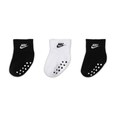 Nike Baby (6–12M) Gripper Ankle Socks (3 Pairs). Nike CZ
