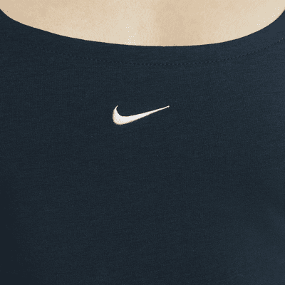 Nike Sportswear Chill Knit Women's Short-Sleeve Square-Neck Top