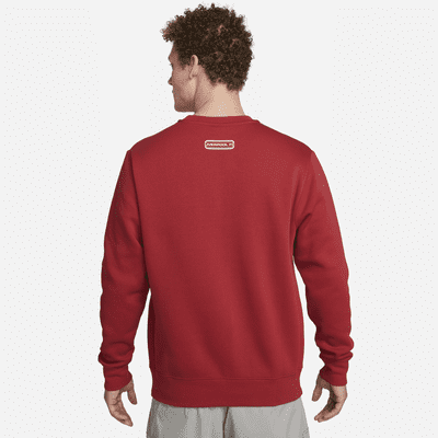 Liverpool F.C. Club Fleece Men's Nike Football Crew-Neck Sweatshirt