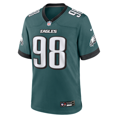 Jalen Carter Philadelphia Eagles Men's Nike NFL Game Jersey from Nike - $150