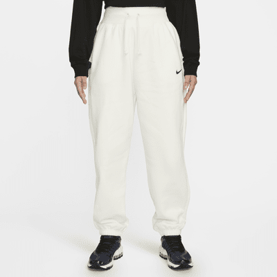 nike premium high waist wide leg joggers