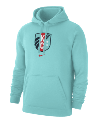 Мужское худи Kansas City Current Club Fleece Nike NWSL Pullover Hoodie