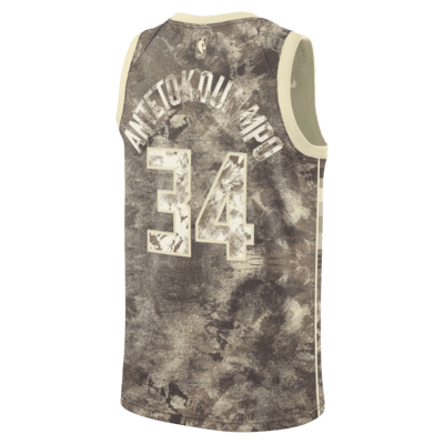 Giannis Antetokounmpo Milwaukee Bucks 2022/23 Select Series Men's Nike Dri-FIT NBA Swingman Jersey