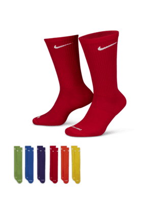 Unisex носки Nike Everyday Plus Cushioned Training Crew Socks (6 Pairs) для тренировок