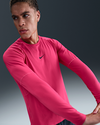 Мужские  Nike Pro Dri-FIT Slim Long-Sleeve Fitness Top для тренировок