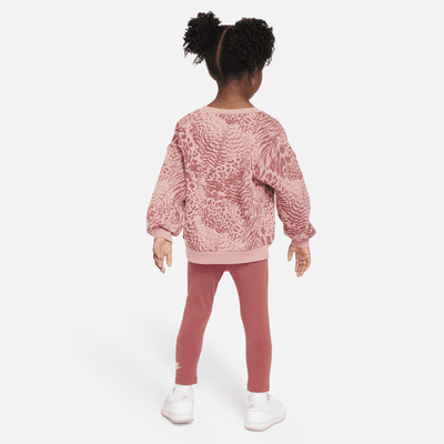 Nike "Home Swoosh Home" Crew Set Toddler 2-Piece Set