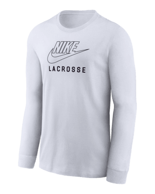 Подростковая футболка Nike Swoosh Big Kids' Lacrosse Long-Sleeve