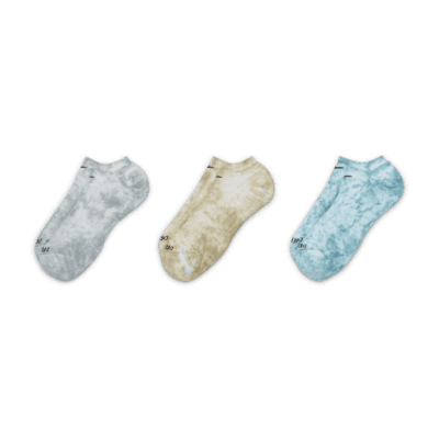 Nike Everyday Plus Cushioned No-Show Socks (3 Pairs)