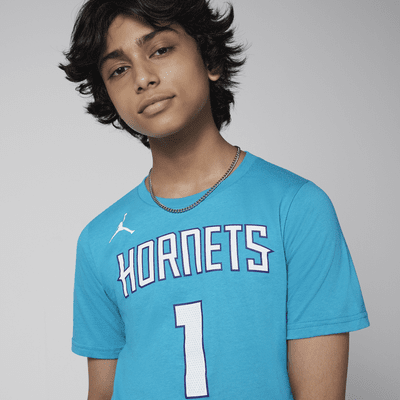 LaMelo Ball Charlotte Hornets Nike NBA-T-Shirt für ältere Kinder