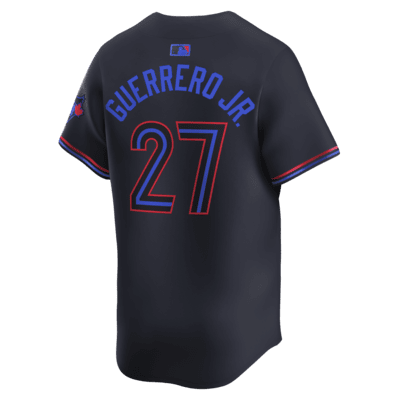 Jersey Nike Dri-FIT ADV de la MLB Limited para hombre Vladimir Guerrero Jr. Toronto Blue Jays City Connect