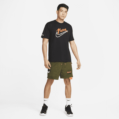 Playera de básquetbol para hombre Nike Force Swoosh