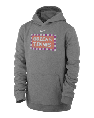 Подростковое худи Nike Big Kids' Tennis Pullover Hoodie для тенниса