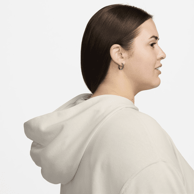 Nike Sportswear Chill Terry Women's Loose Full-Zip French Terry Hoodie (Plus Size)