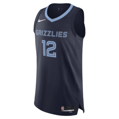 Jersey Nike de la NBA Authentic para hombre Grizzlies Icon Edition 2020 ...