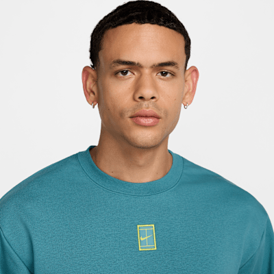 NikeCourt Heritage Men's Dri-FIT Fleece Crew