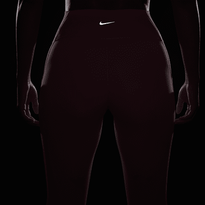 Leggings tiro alto de 7/8 con bolsillos para mujer Nike One