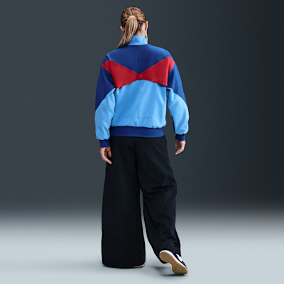 Veste nationale de football Nike Dri-FIT FC Barcelona Strike Fourth pour femme