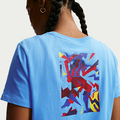 FC Barcelona Supporter Nike Kadın Futbol Tişörtü