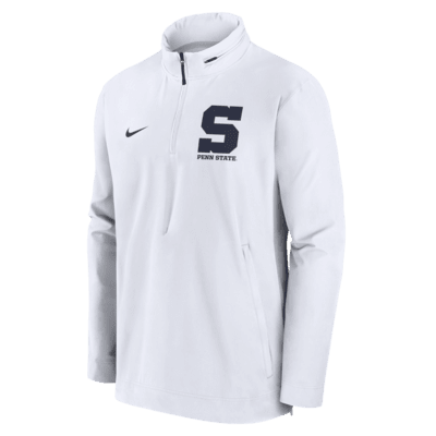 Penn State Nittany Lions Sideline Coach Men's Nike College 1/2-Zip Hooded Jacket