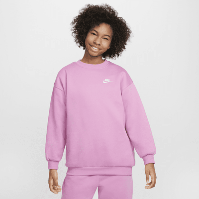 Nike Sportswear Club Fleece Big Kids' Oversized Sweatshirt