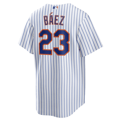 Jersey de béisbol Replica para hombre MLB New York Mets (Francisco Lindor)  .