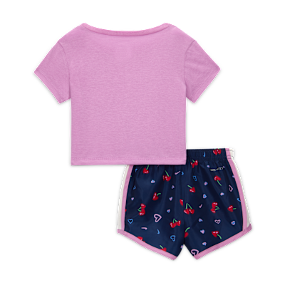 Nike Cherry Baby (12-24M) 2-Piece Printed Tempo Set