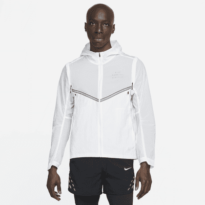 nike white sports jacket
