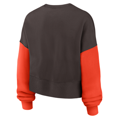 Cleveland Browns Women's Nike NFL Pullover Crew