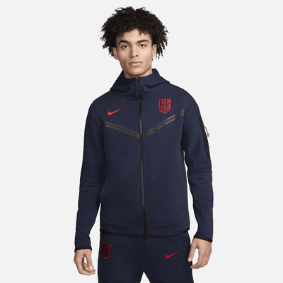 Sudadera con gorro de fútbol Nike de cierre completo para hombre de la ...