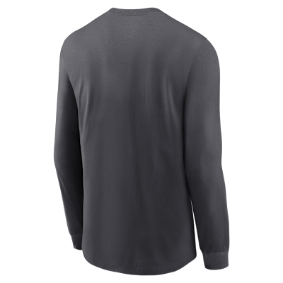 Playera de manga larga universitaria Nike Dri-FIT para hombre Tennessee Sideline