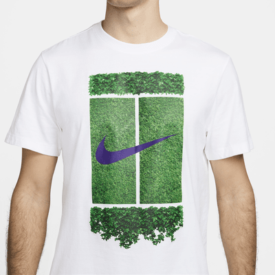 เสื้อยืดเทนนิสผู้ชาย NikeCourt