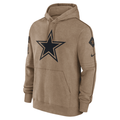 Dallas Cowboys 2022 Salute To Service Nike Olive Green Therma Performance  Pullover Hoodie