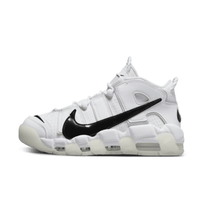 Nike air uptempo outlet black and white mens