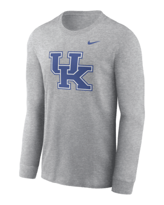 Мужская футболка Kentucky Wildcats Primary Logo Nike College Long-Sleeve